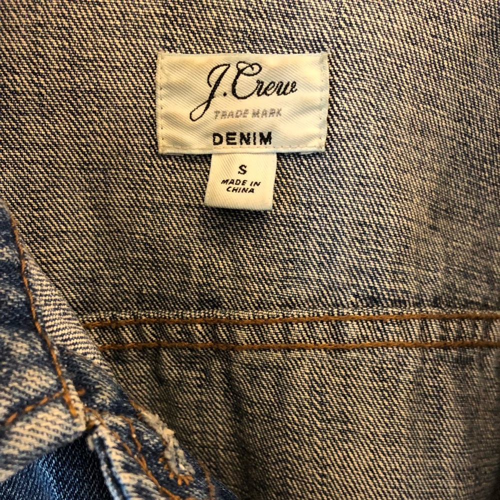 J Crew Classic Denim Jacket - Picture 5 of 5